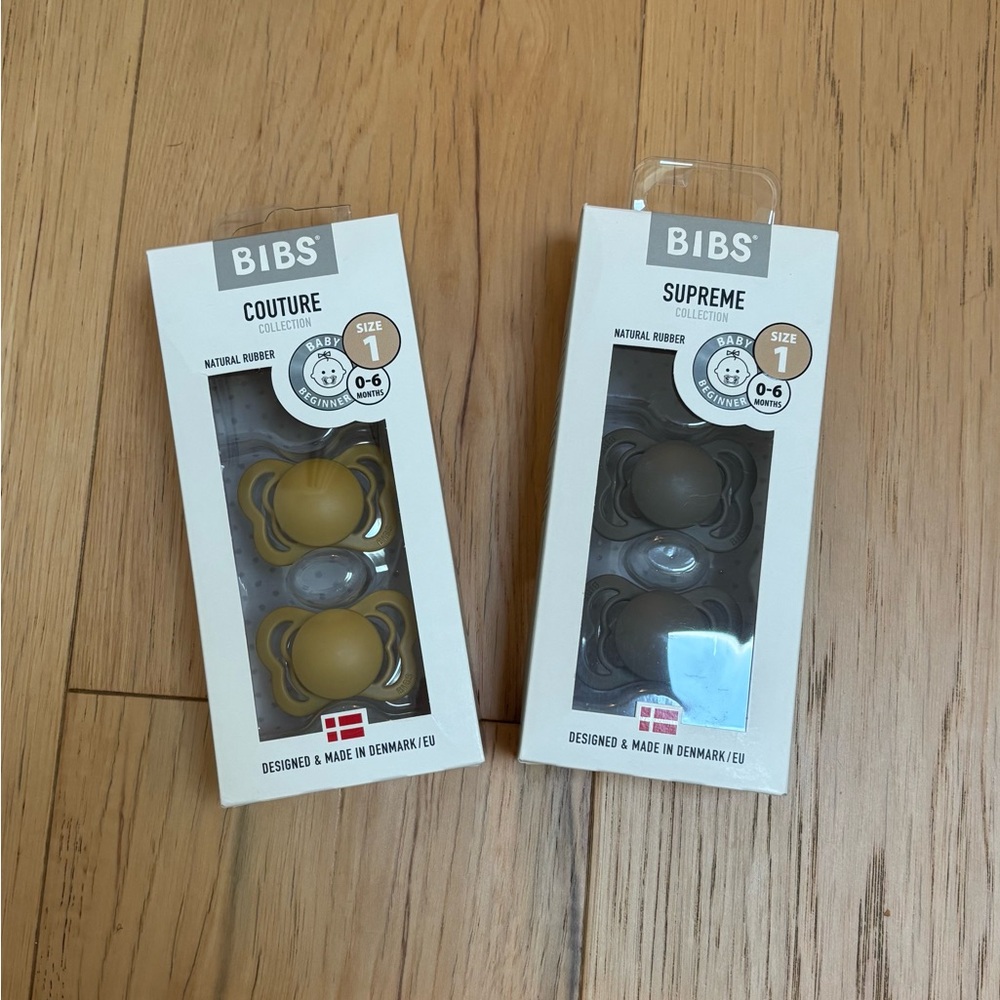 BIBS Couture and Supreme Pacifiers Set